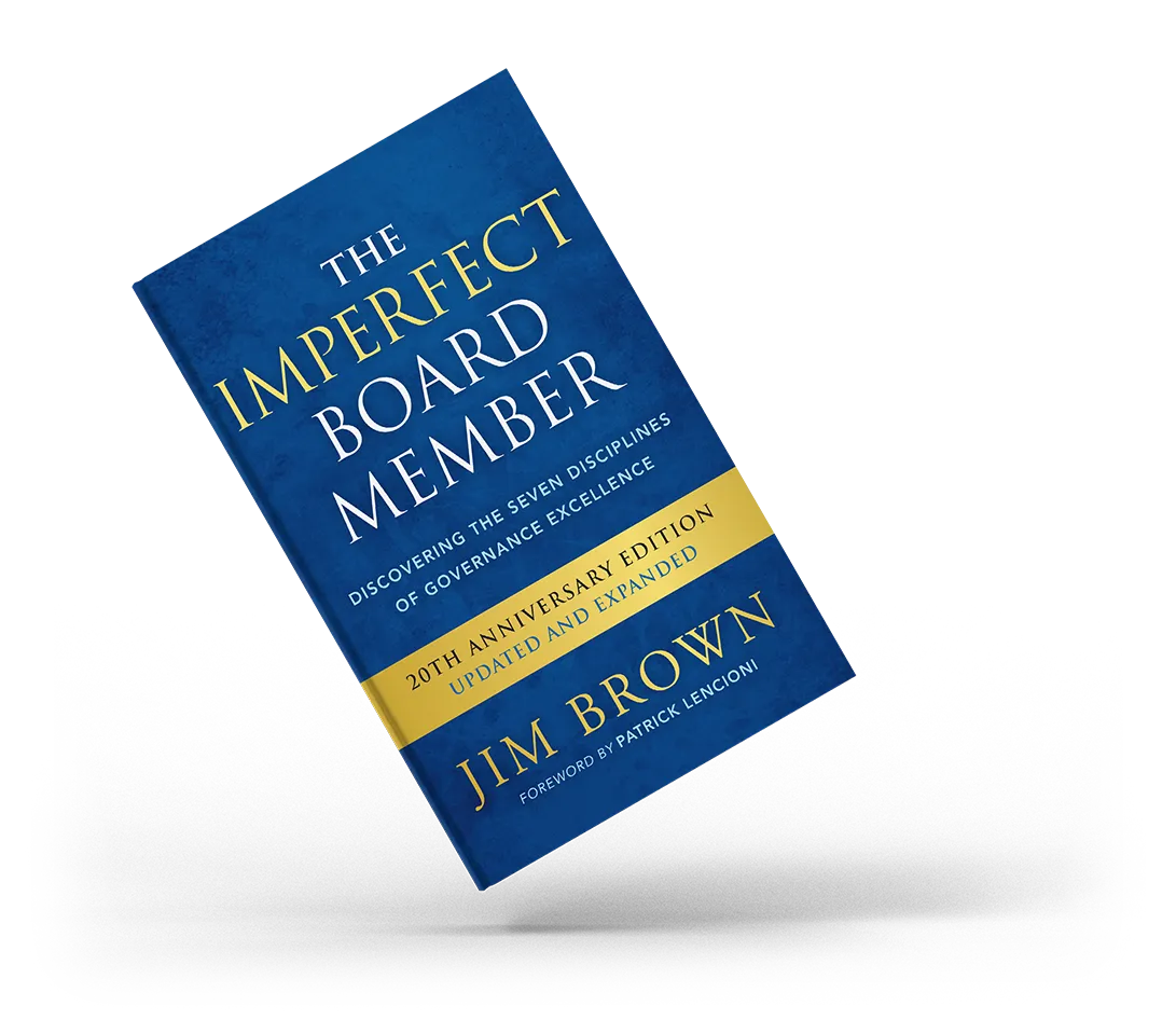 The Imperfect Board Member book cover